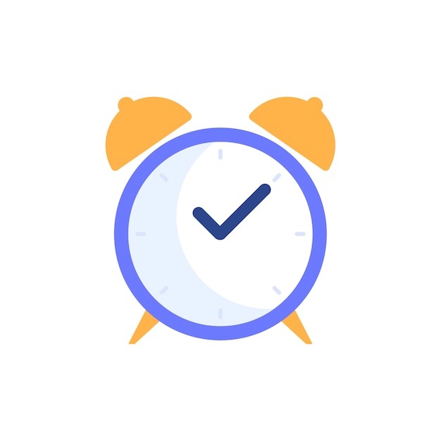 Clock icon illustration