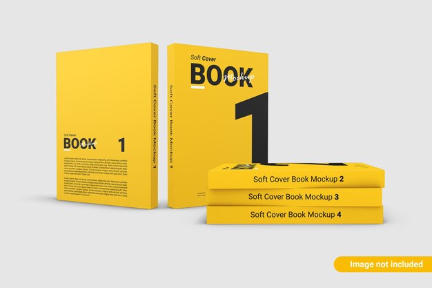 Download Free Psd Hard Cover Book Mockup With Plants