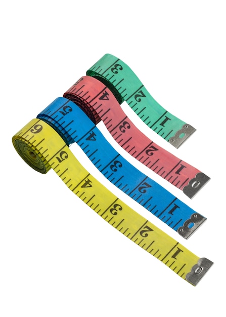 Free PSD close up on measuring tape