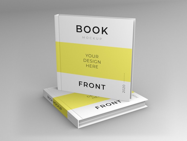 Square Softcover Publication Psd Mockup Psd Mockups