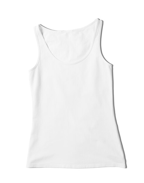 Download Premium Psd Close Up On Tank Top Mockup Isolated