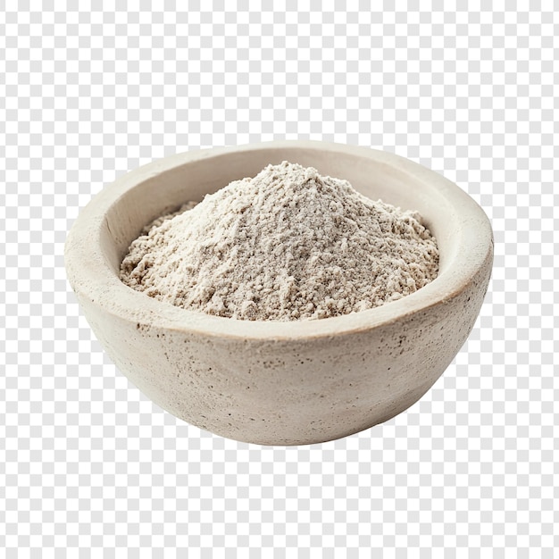 Closeup of Rye Flour in a Bowl