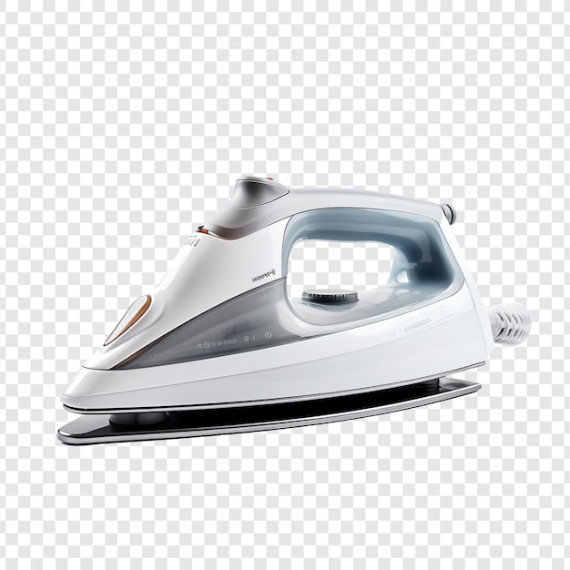 Free PSD clothes iron isolated on transparent background