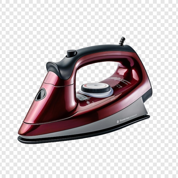 Free PSD clothes iron isolated on transparent background