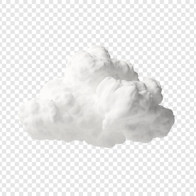 無料PSD 透明な背景に隔離された雲のpng