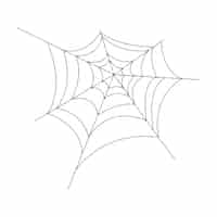 Free PSD cobweb monochrome