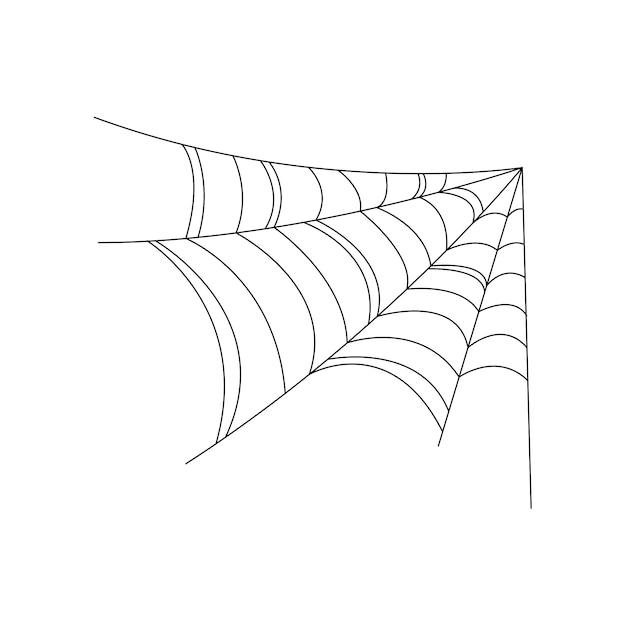 Free PSD cobweb monochrome