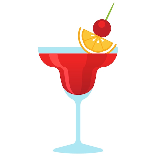 Cocktail drink illustration