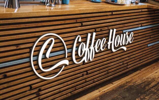 Download Free Psd Bakery Store S Yellow Shop Sign Mockup Yellowimages Mockups