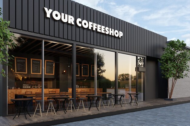 Download Cafe Mockup Images Free Vectors Stock Photos Psd