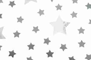 Free PSD collection of gray stars