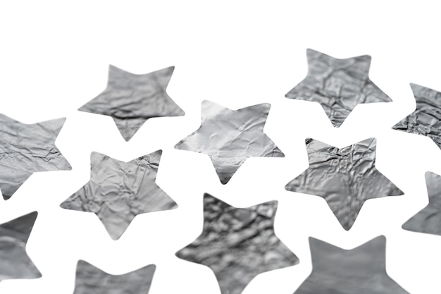 Free PSD collection of gray stars