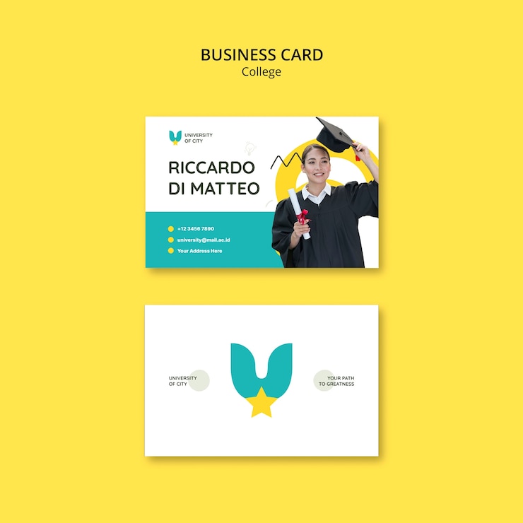 Free PSD college template design