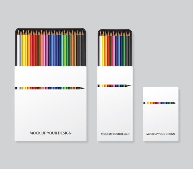  Colored Pencils Packaging 