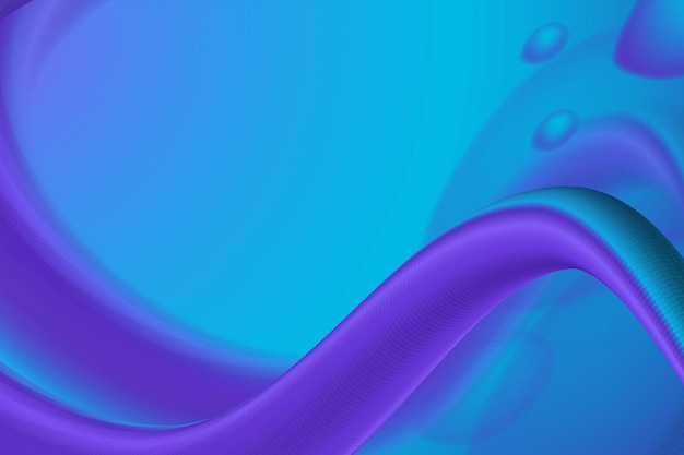 Colorful Background With 3d fluid wave