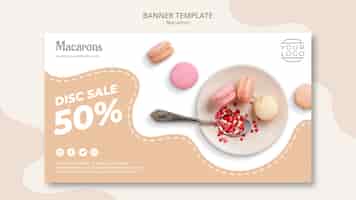 Free PSD colourful french macarons dish on sale