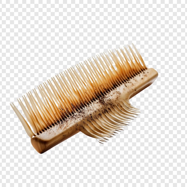 Comb isolated on transparent background