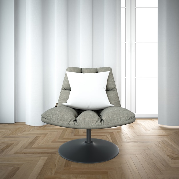 편안한 현대 의자