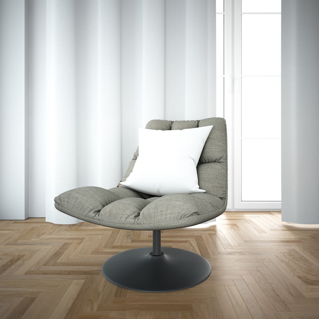 편안한 현대 의자