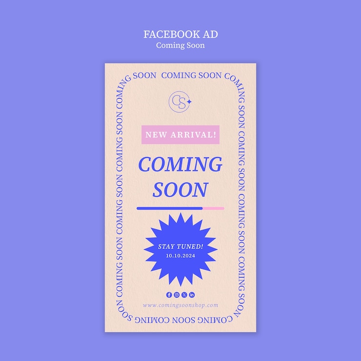 Free PSD coming soon sign template