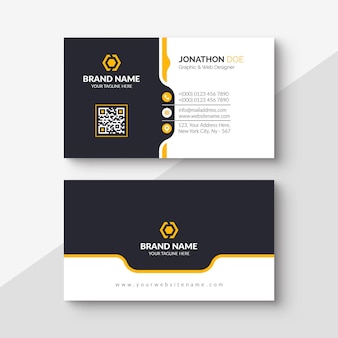 Company business card template