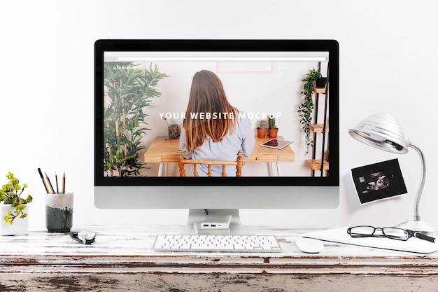 Download Mockup Computer Images | Free Vectors, Stock Photos & PSD