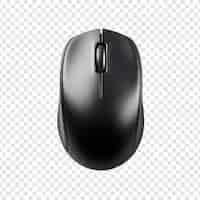 Free PSD computer mouse isolated on transparent background