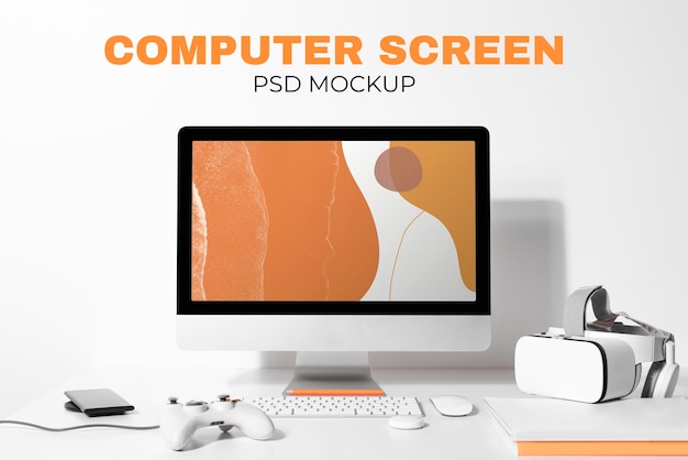 免费电脑屏幕PSD模型PSD数码设备