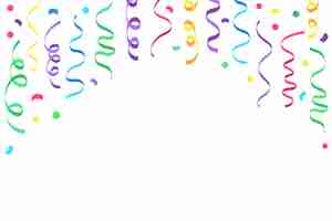 PSD gratuito disegno di confetti