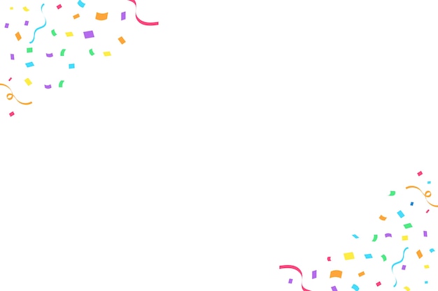 PSD gratuito disegno di confetti