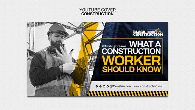 Construction template design