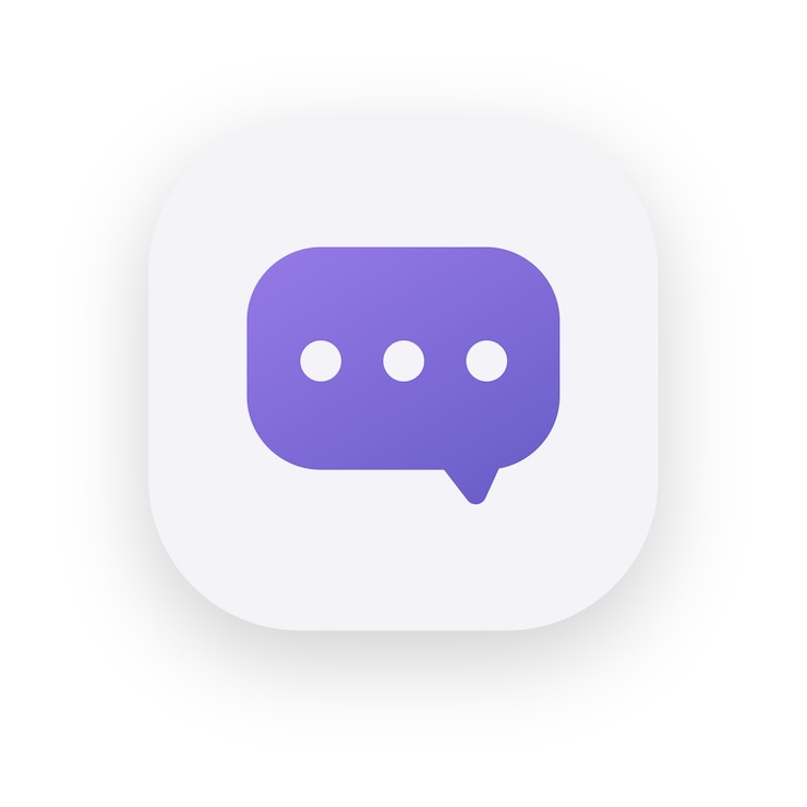 Free PSD contact icon illustration isolated