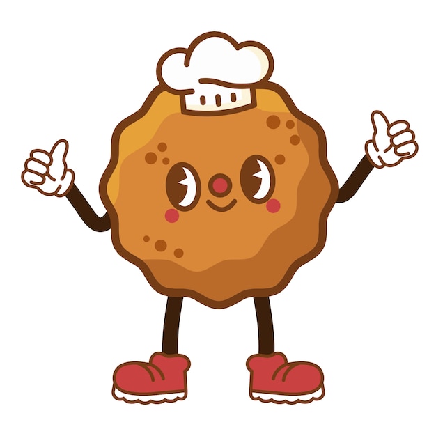 Бесплатный PSD Элемент символа cookie