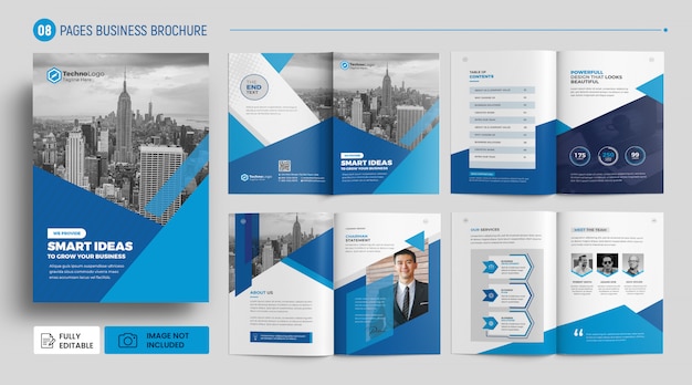 Corporate business brochure template