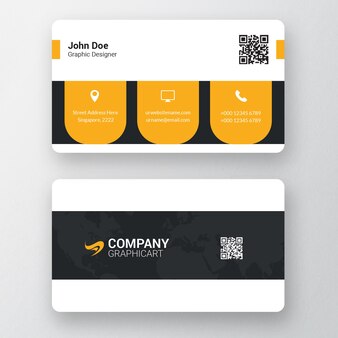 Corporate business card