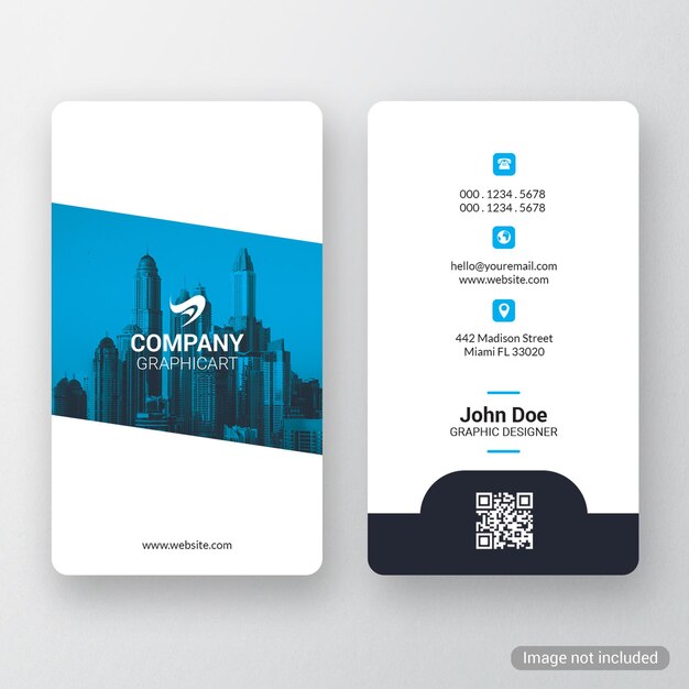 Corporate business card