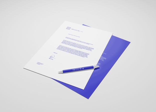 Download Letterhead Mockup Psd 2 000 High Quality Free Psd Templates For Download