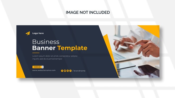 Free PSD corporate facebook cover template