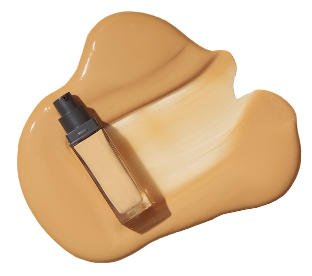 Cosmetic bottle container isolated