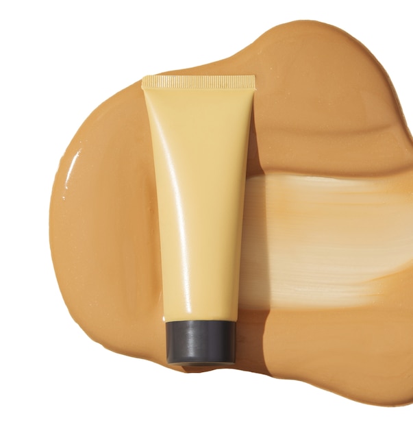 cosmetic bottle container isolated