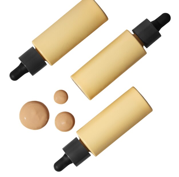 Cosmetic bottle container isolated