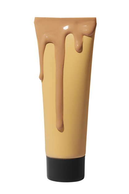 Cosmetic bottle container isolated