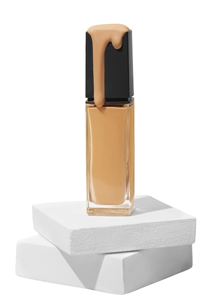 Cosmetic bottle container isolated
