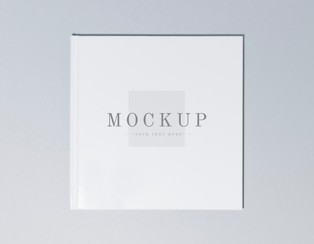 Cover of a book mockup