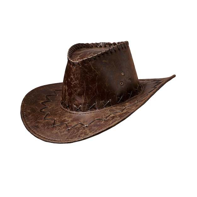 Free PSD cowboy accessory isolated