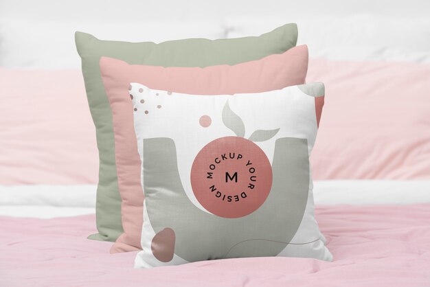 Download Free PSD | Cozy cushion fabric mock-up