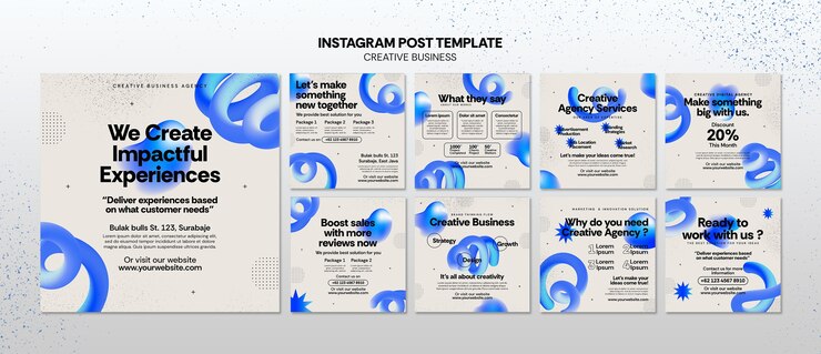 Free PSD creative business template design