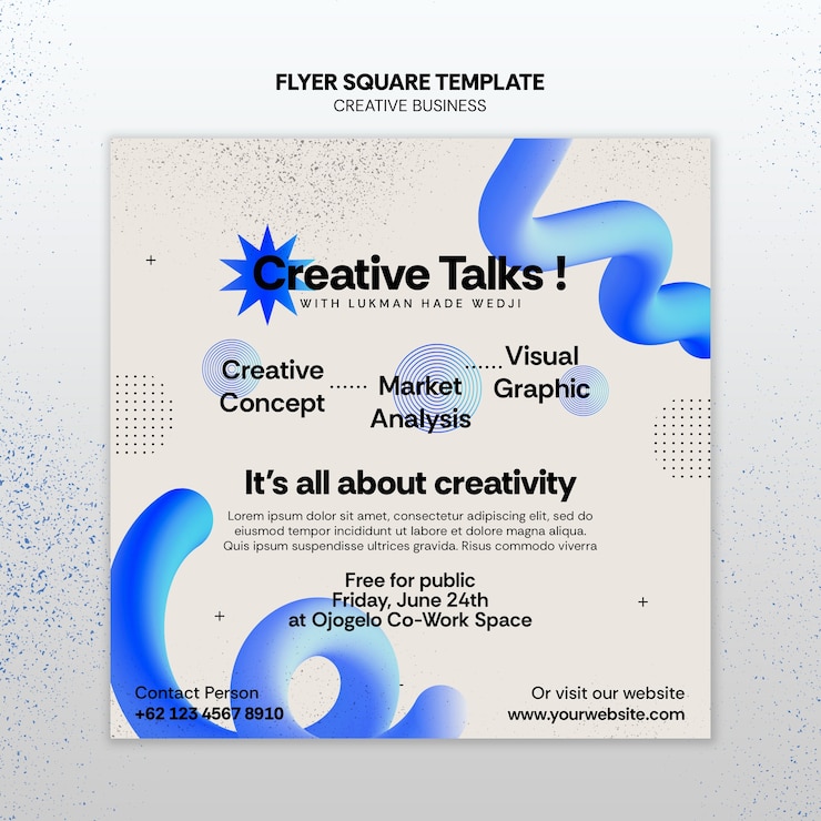 Free PSD creative business template design