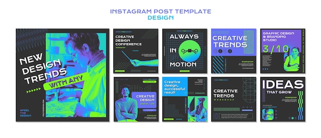 Creative design template