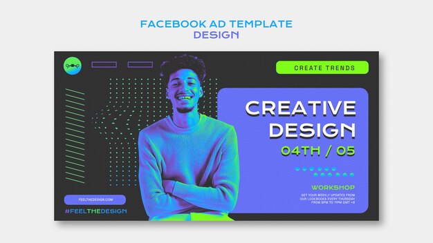 PSD gratuito modello di design creativo